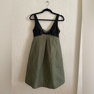 Nicole Miller Collection Quilted Babydoll Mini Dress Cocktail 2